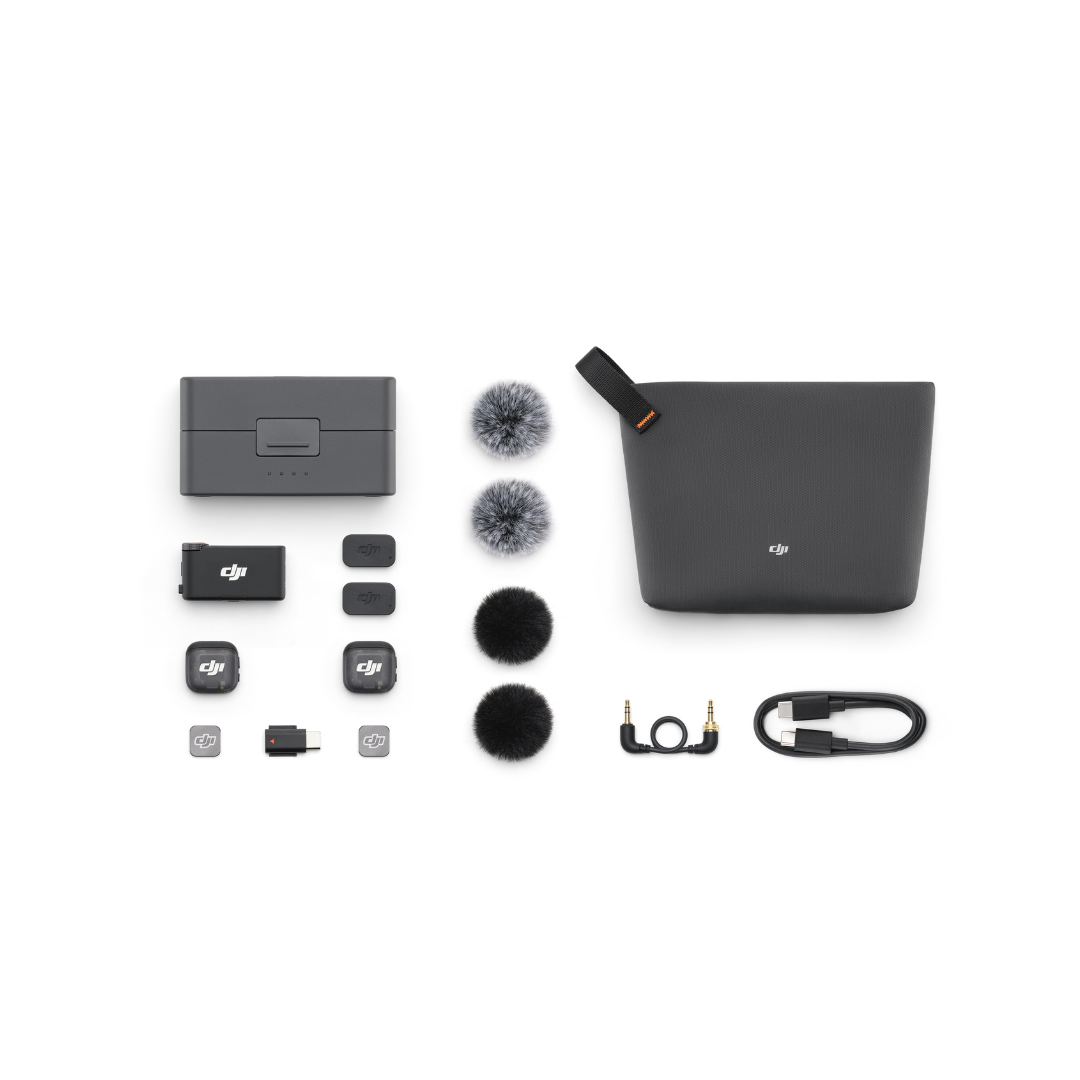 DJI Mic 3 (2TX + 1RX + Charging Case) DJI Mic 3 (2TX + 1RX + Charging Case)