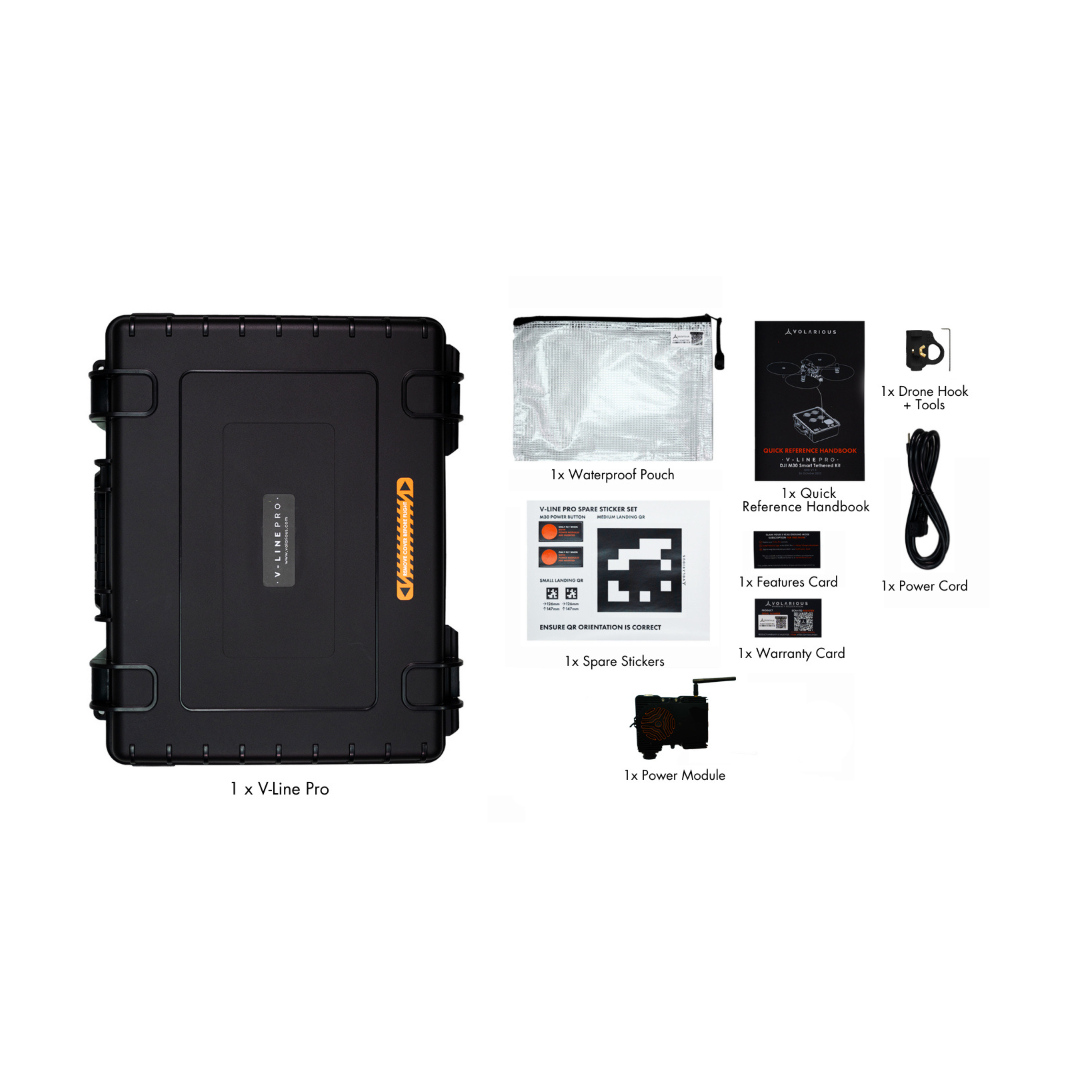 Volarious V-Line Pro for DJI Matrice 400 – Compatible with DJI TB100C Tethered Battery