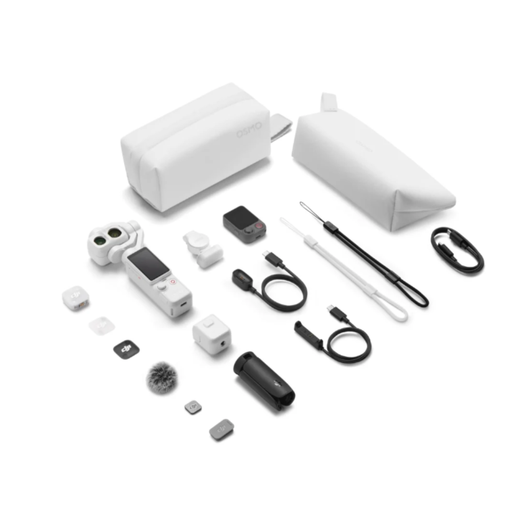 DJI Osmo Pocket 4P (Pearl White)