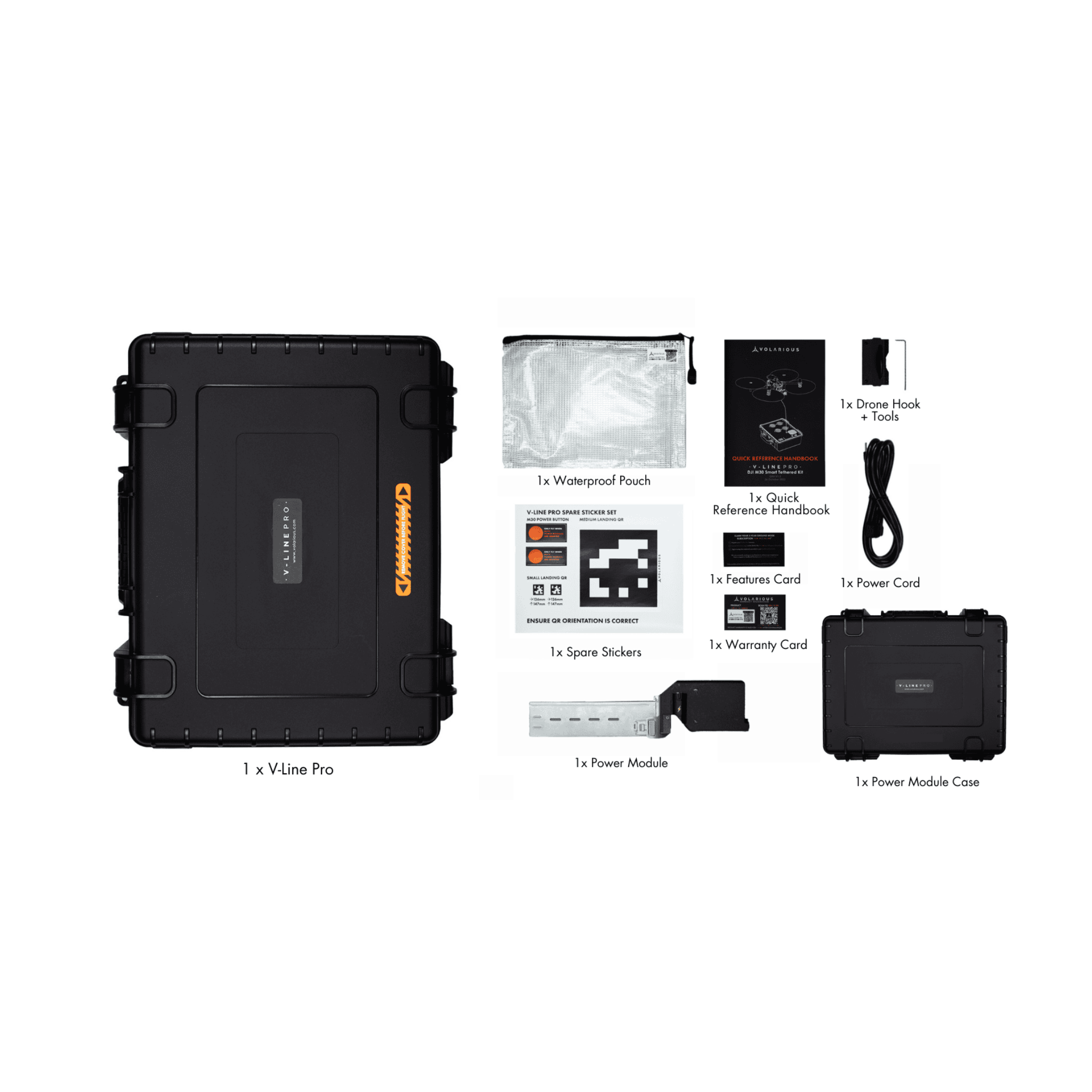 Volarious V-Line Pro Tether Kit Power Cable for Autel Max 4T Series Power Module