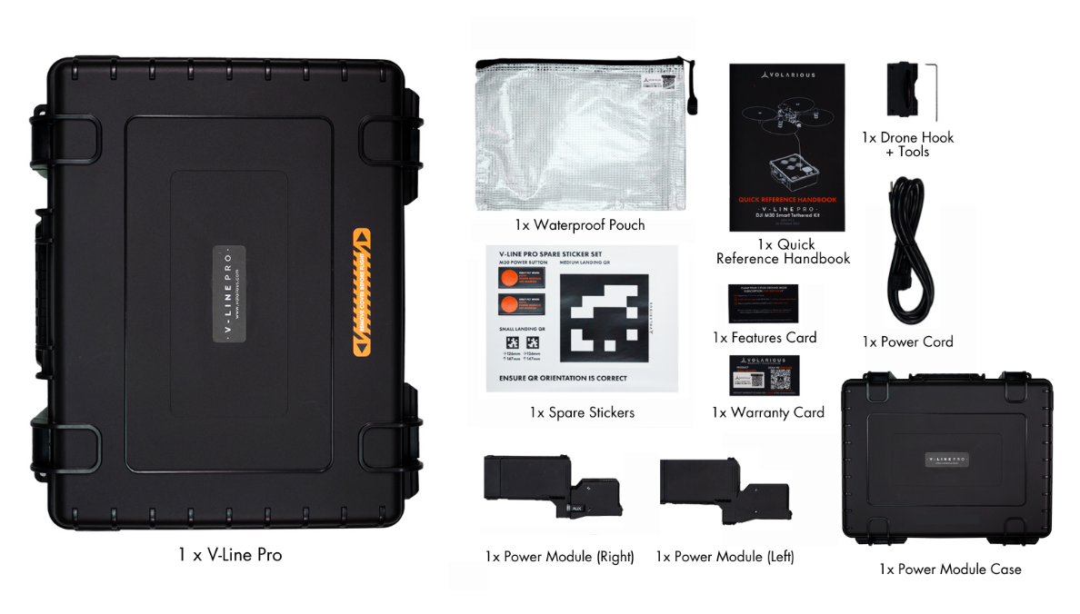 Volarious V-Line Pro Tether Kit Power Cable for DJI Matrice 30 Series Power Module