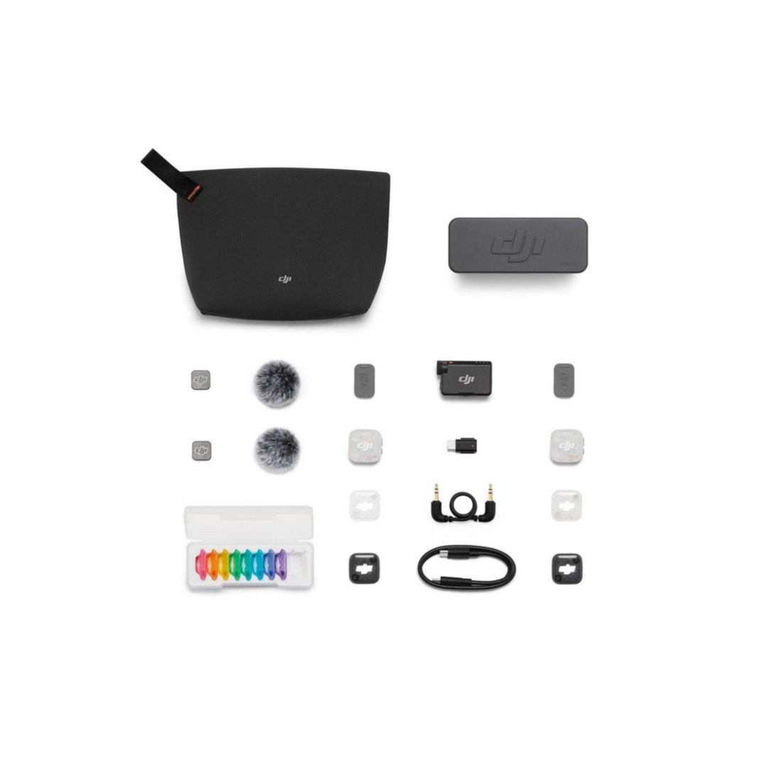 DJI Mic Mini 2S (2 TX + 1 RX + Charging Case)