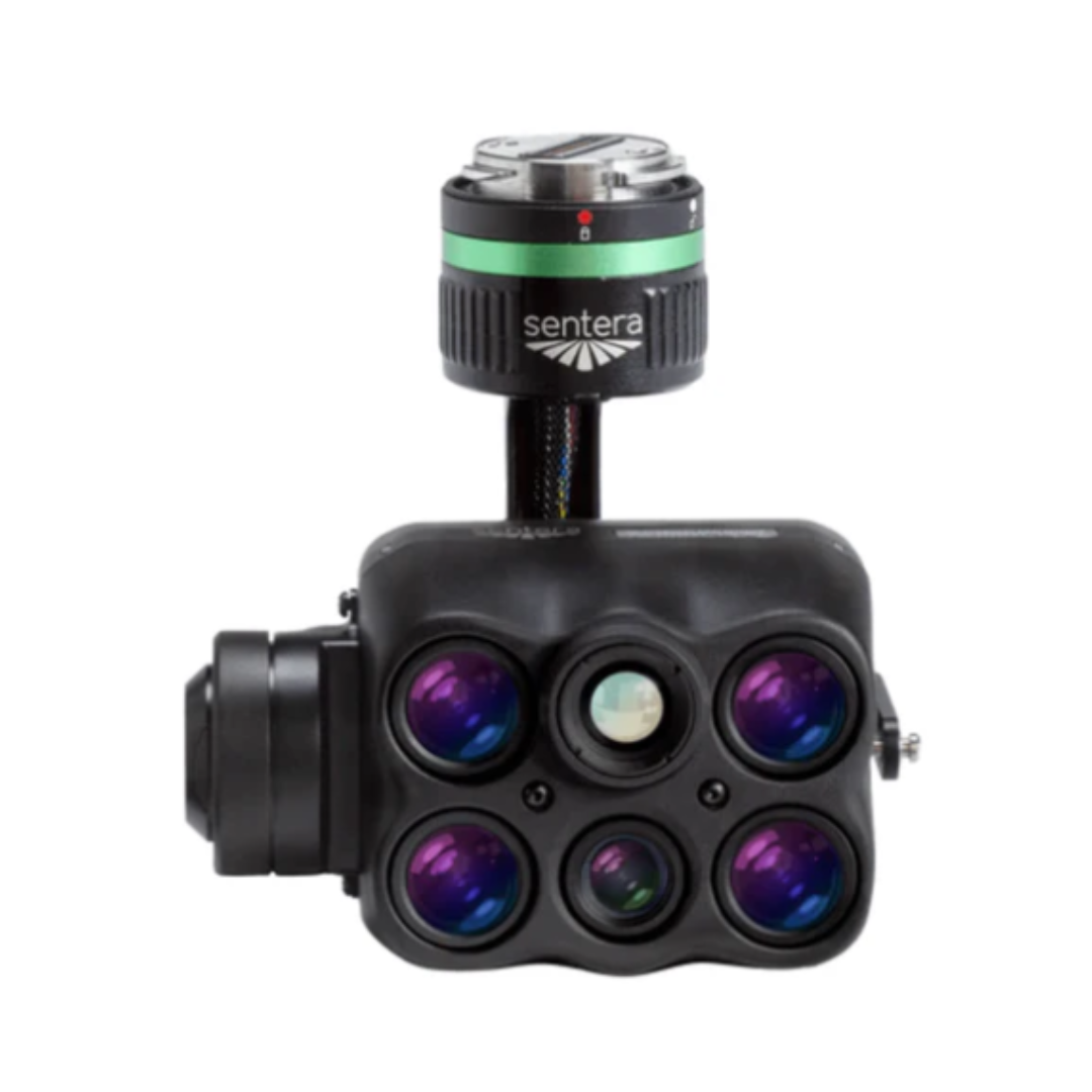 Kit de capteurs thermiques Sentera 6X Pro, M300/M350 (6X, cardan Skyport, ILS, panneau de réflexion)