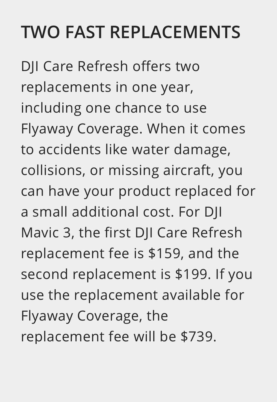 DJI Care Refresh 1-Year Plan (DJI Mavic 3)