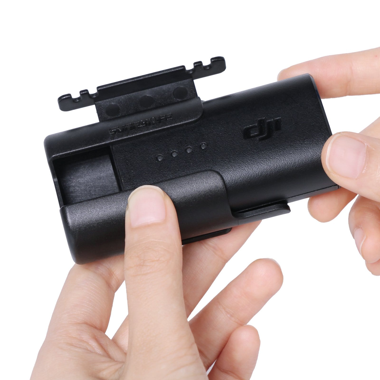 Étui de protection avec clip de batterie pour lunettes DJI FPV V2