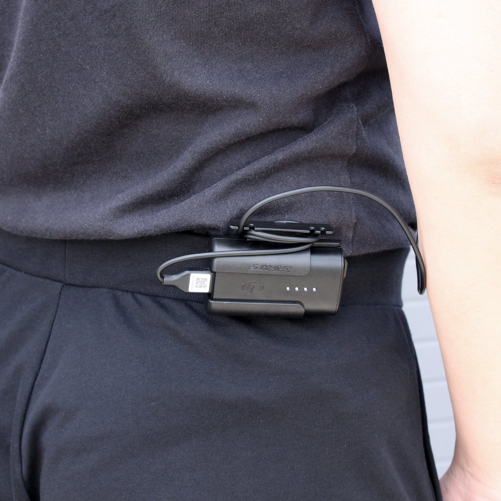 Étui de protection avec clip de batterie pour lunettes DJI FPV V2