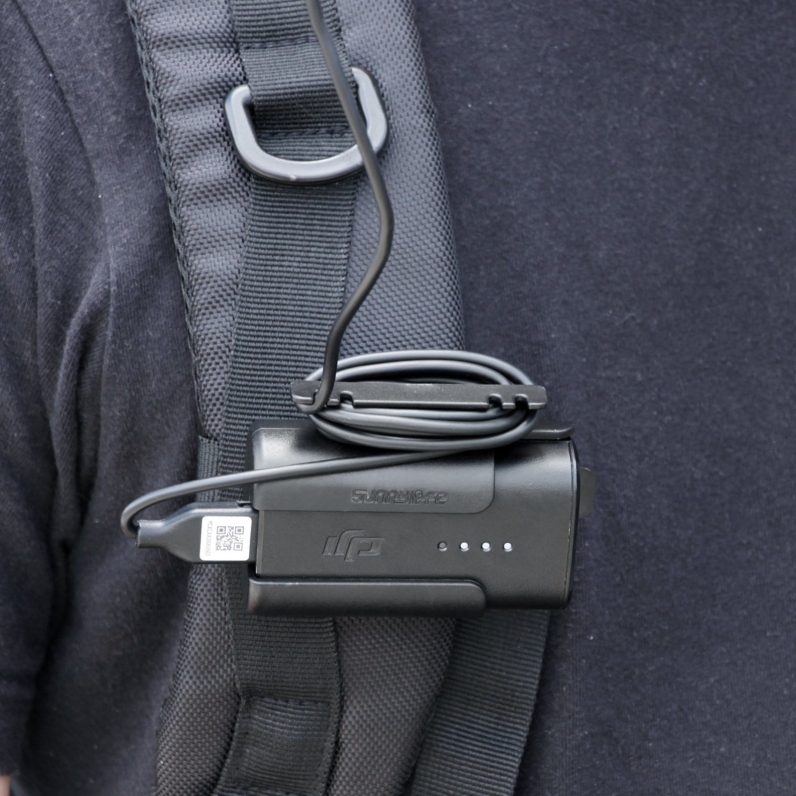 Étui de protection avec clip de batterie pour lunettes DJI FPV V2