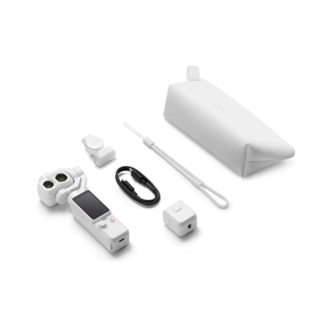 DJI Osmo Pocket 4P (Pearl White)