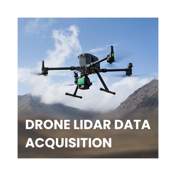 Acquisition de données LiDAR par drone - 2 jours 