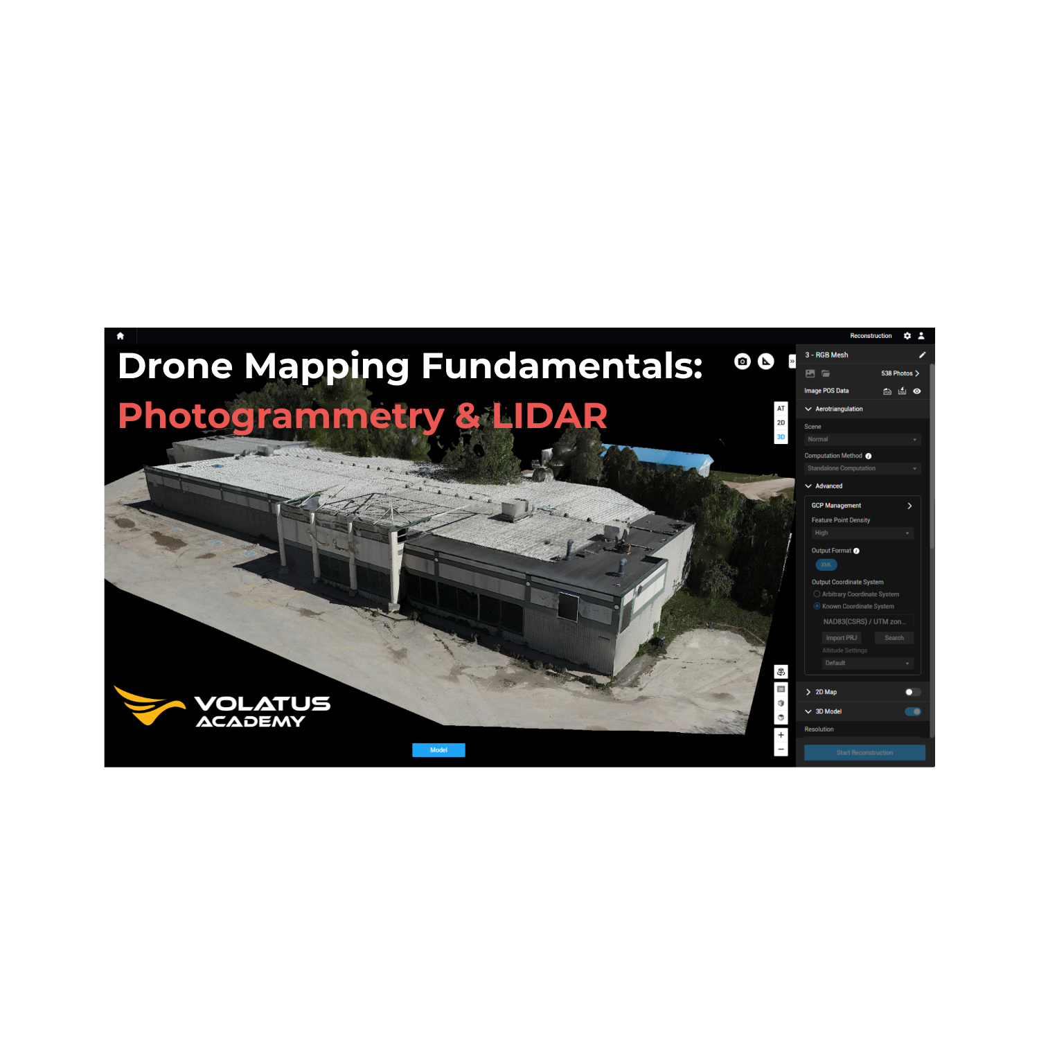 Drone Mapping Fundamentals in Photogrammetry & LIDAR