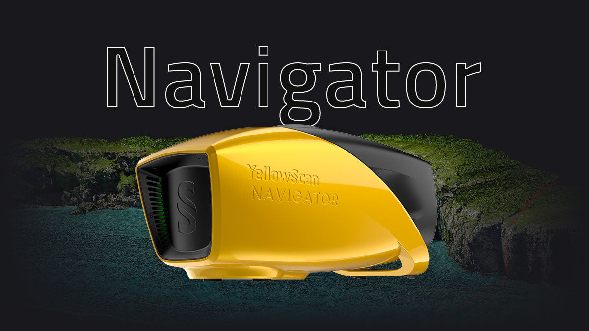 YellowScan® Navigator (LiDAR bathymétrique pour drones)