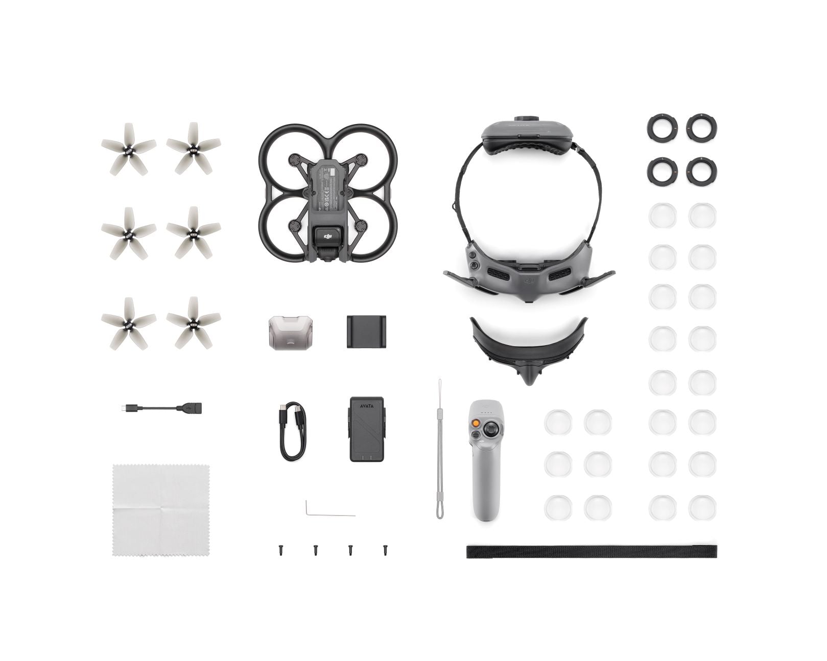 DJI Avata Explorer Combo (Includes DJI Goggles Integra + DJI RC Motion 2)