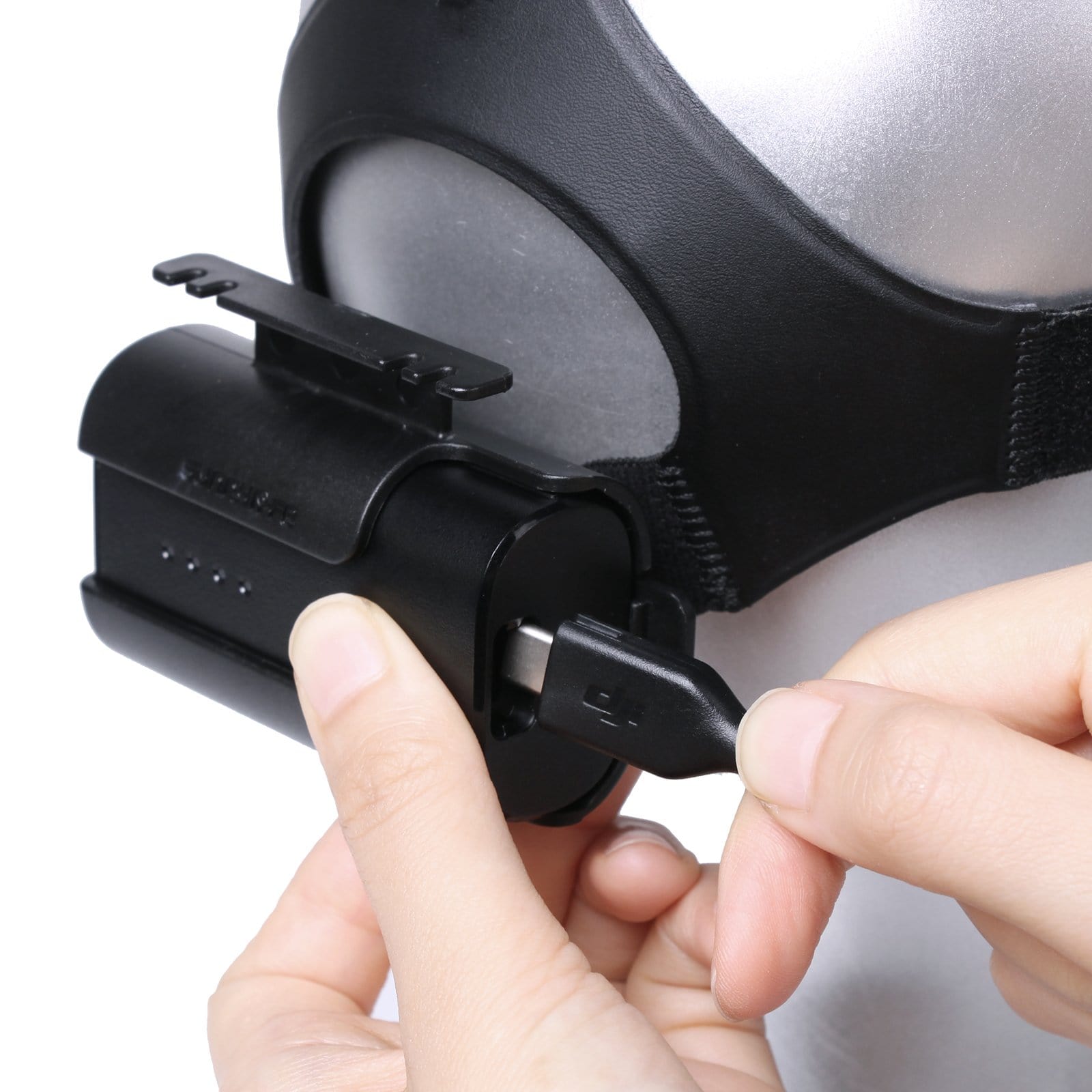 Étui de protection avec clip de batterie pour lunettes DJI FPV V2