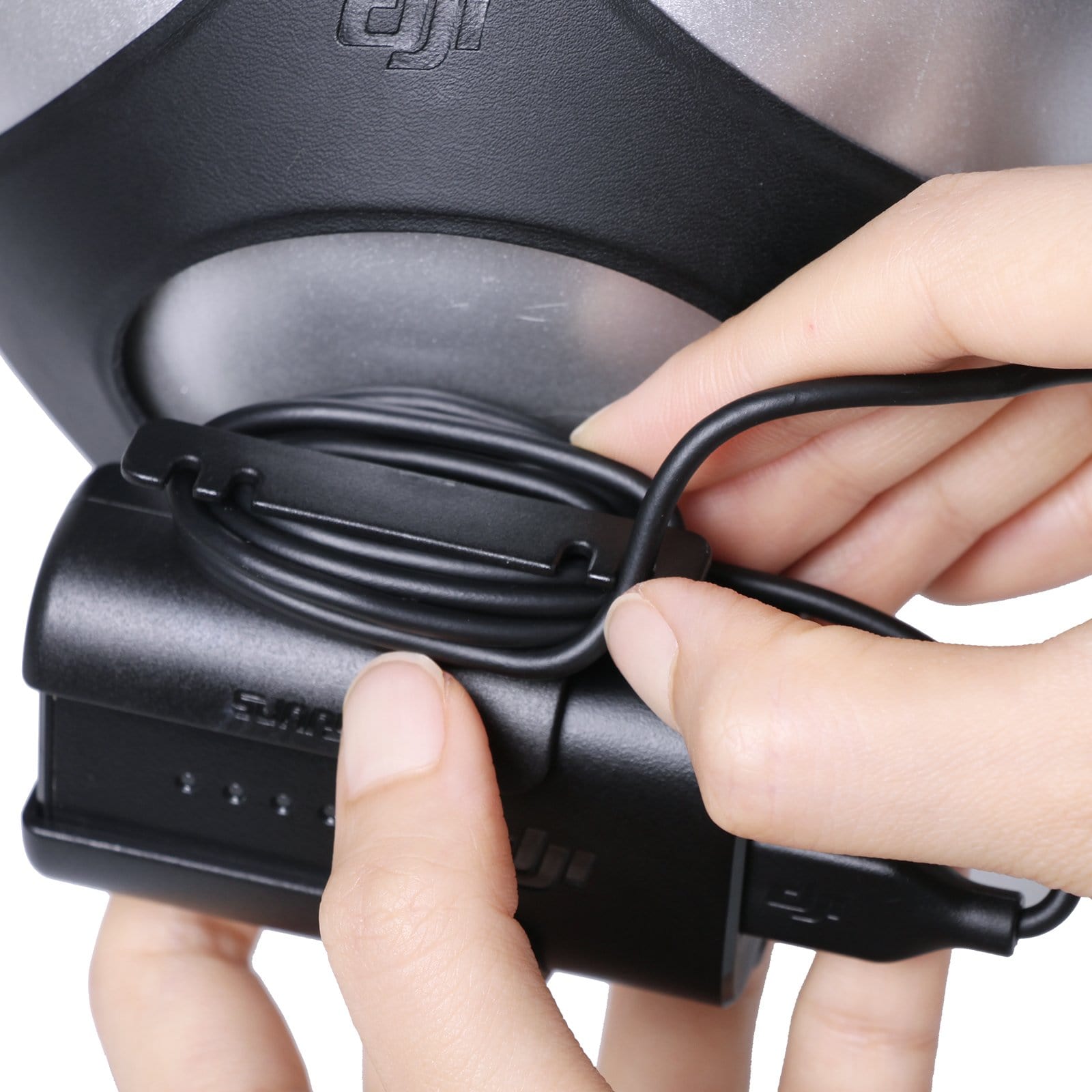 Étui de protection avec clip de batterie pour lunettes DJI FPV V2