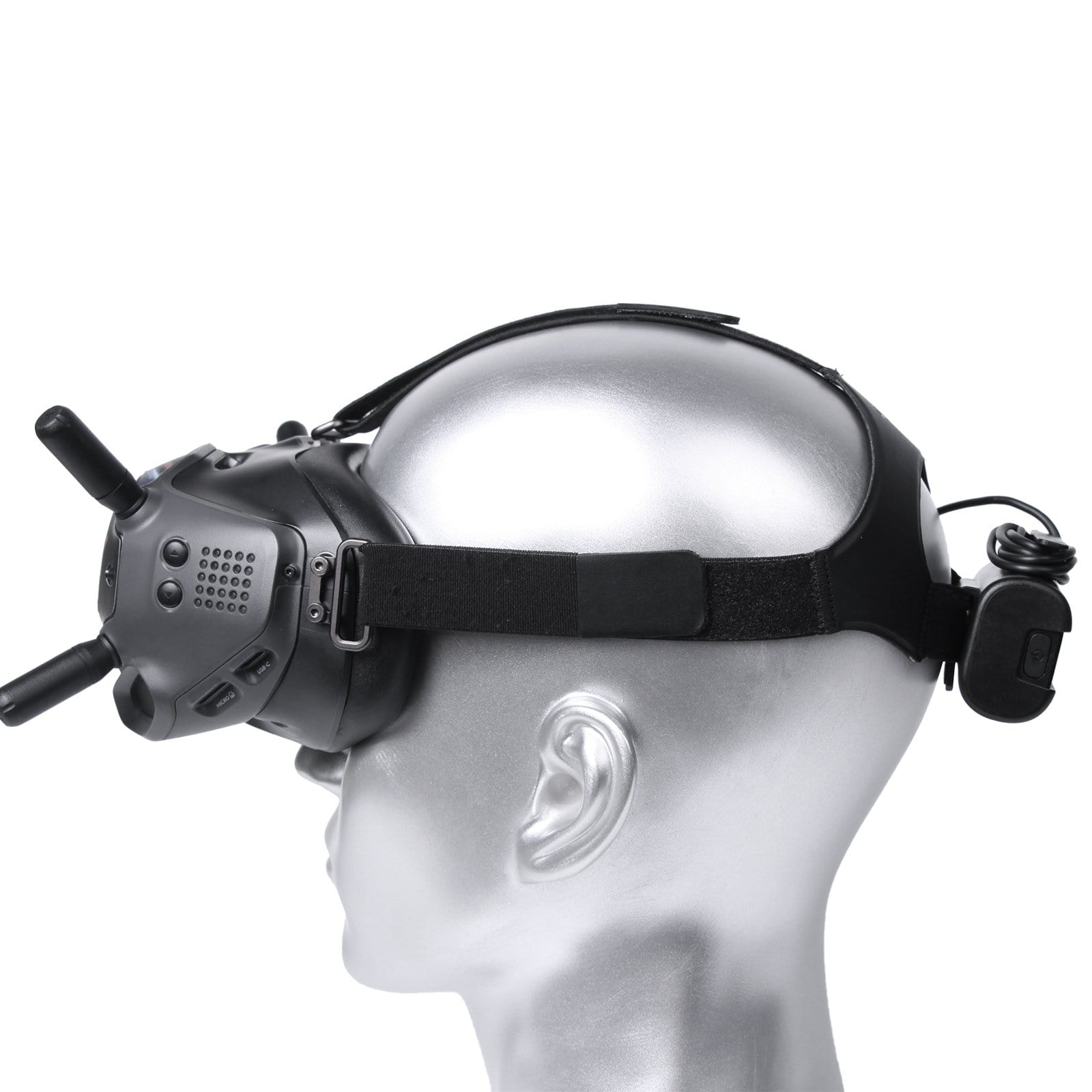 Étui de protection avec clip de batterie pour lunettes DJI FPV V2