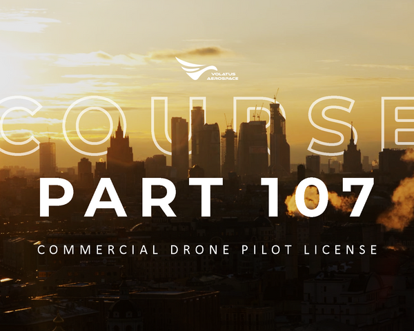Partie 107 Cours de licence de pilote de drone commercial