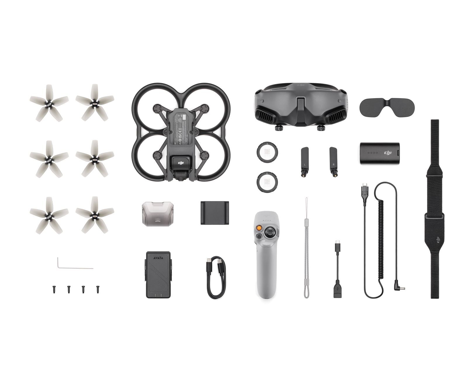 DJI Avata Pro-View Combo (Includes DJI Goggles 2 + DJI RC Motion 2)